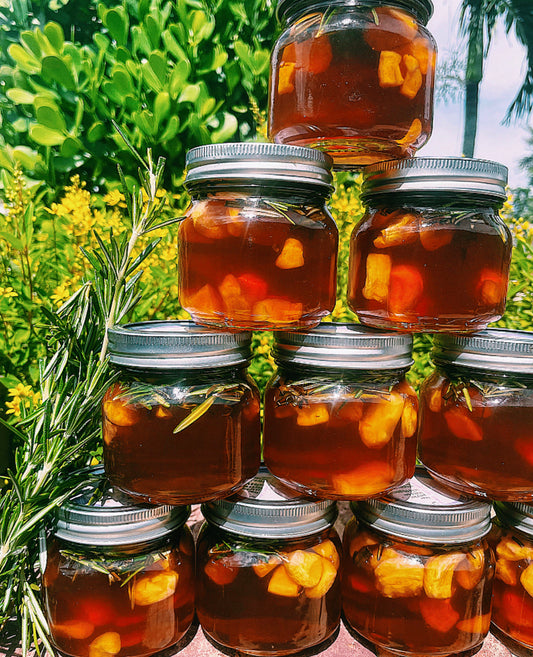 Rosemary-Garlic Honey Syrup