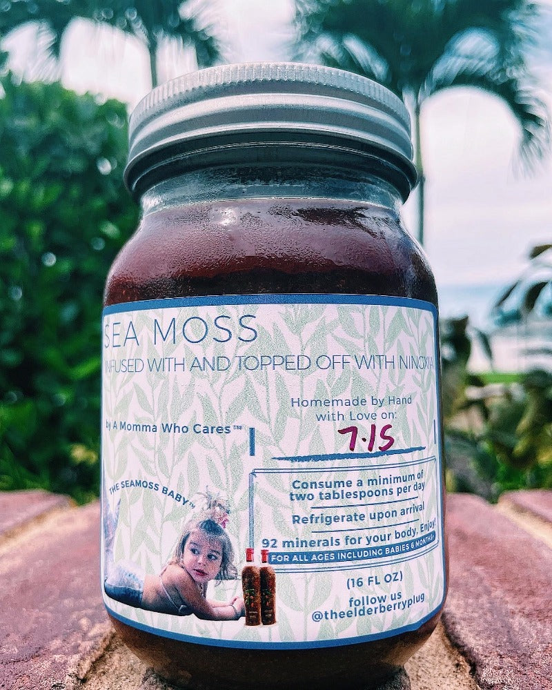 Moss + NingXia aka Goji Berries & added Lime