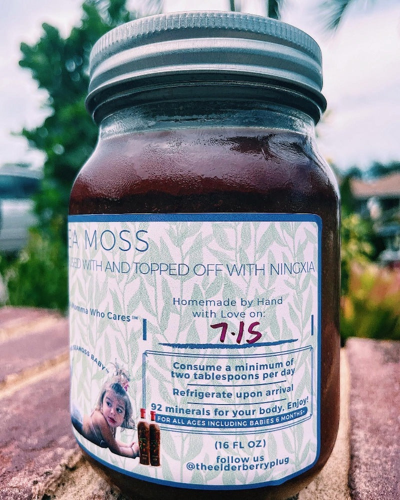 Moss + NingXia aka Goji Berries & added Lime